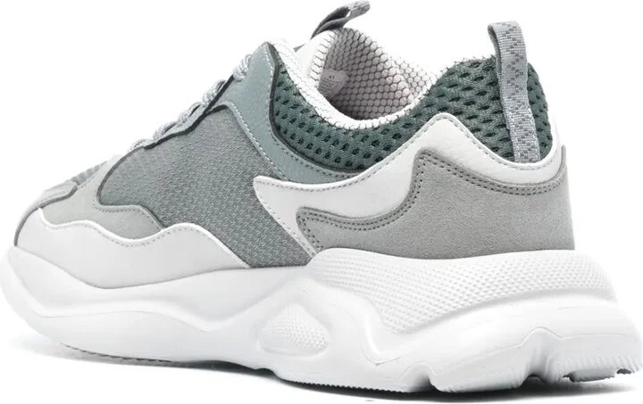 Panelled Low-Top Sneakers - Image 3