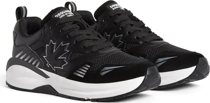 Panelled Low-Top Sneakers - Image 2