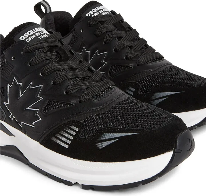 Panelled Low-Top Sneakers - Image 4
