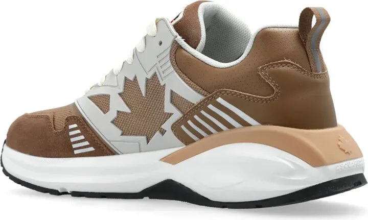 Panelled Low-Top Sneakers - Image 5