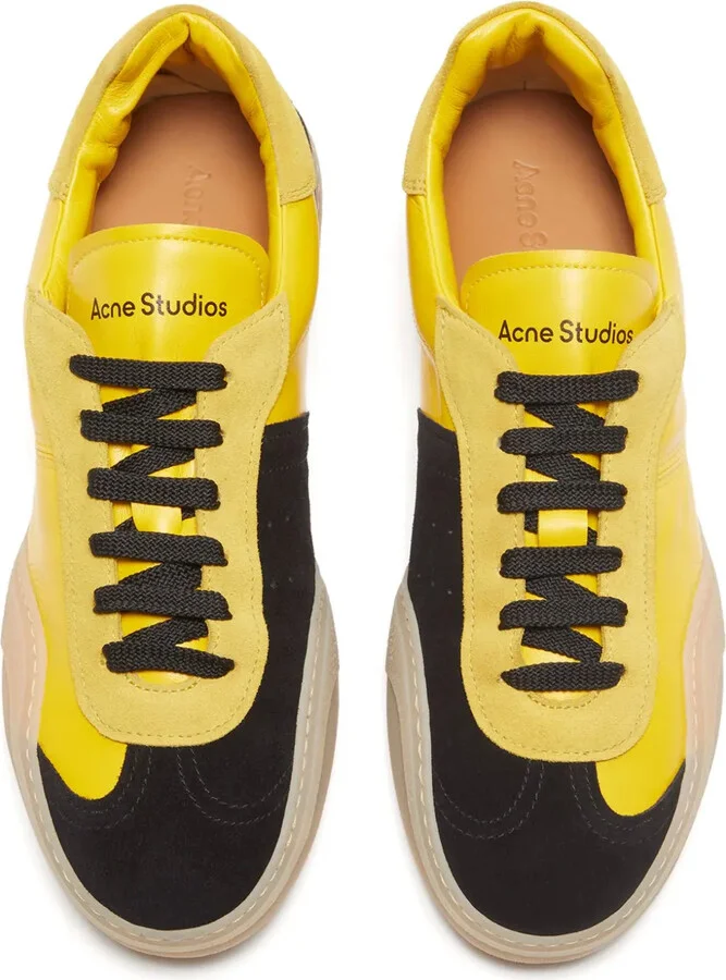 Panelled Low-Top Sneakers - Image 3