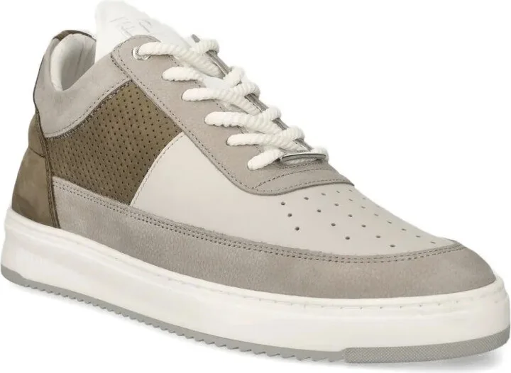 Panelled Low-Top Sneakers - Image 2