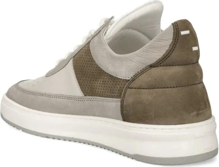 Panelled Low-Top Sneakers - Image 3