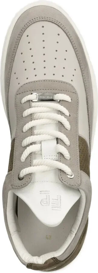 Panelled Low-Top Sneakers - Image 4