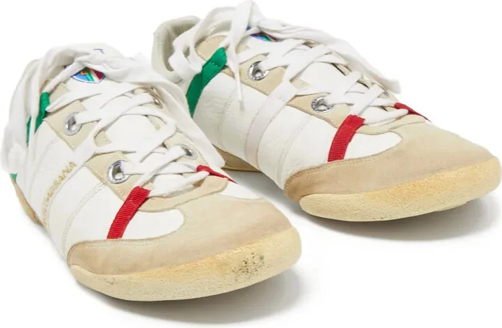 Panelled Low-Top Sneakers - Image 2