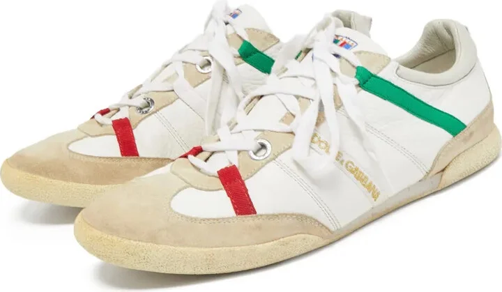 Panelled Low-Top Sneakers - Image 3