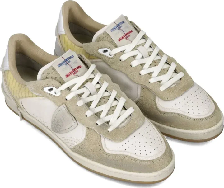 Panelled Low-Top Sneakers - Image 2