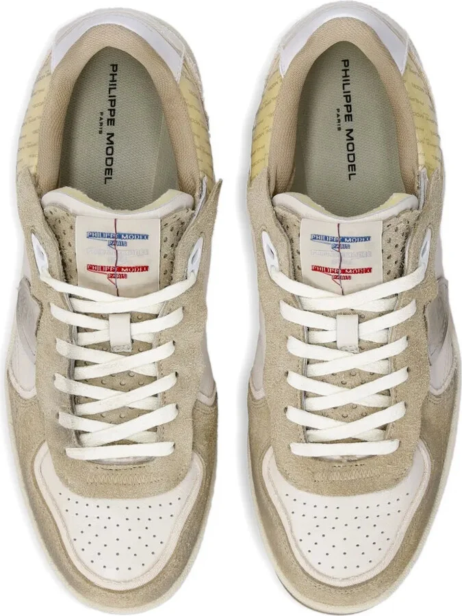 Panelled Low-Top Sneakers - Image 4