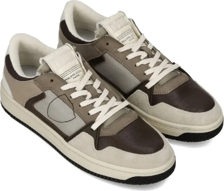 Panelled Low-Top Sneakers - Image 2