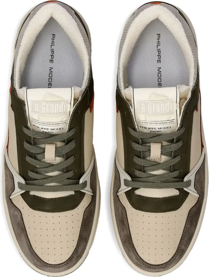 Panelled Low-Top Sneakers - Image 4