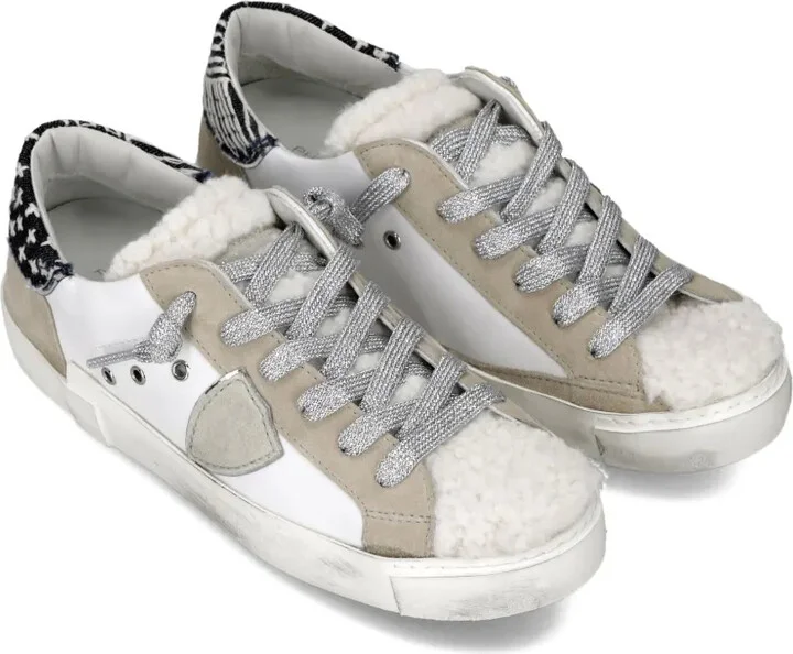 Panelled Low-Top Sneakers - Image 2