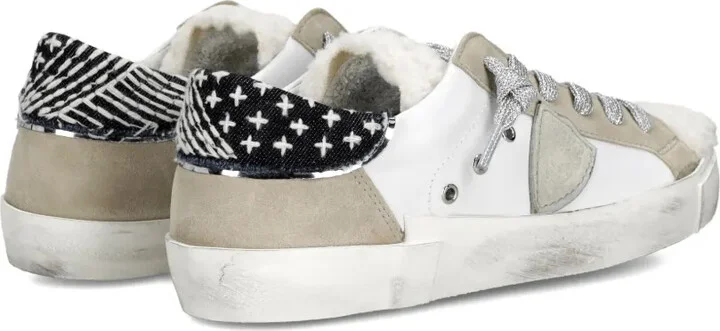 Panelled Low-Top Sneakers - Image 3