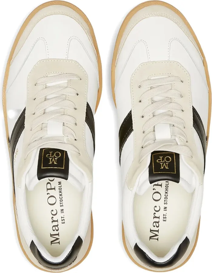 Panelled Low-Top Sneakers - Image 4
