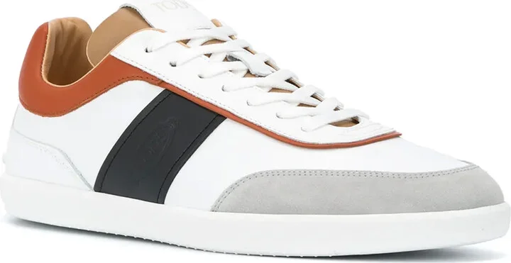 Panelled Low-Top Sneakers - Image 2