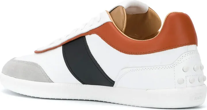 Panelled Low-Top Sneakers - Image 3