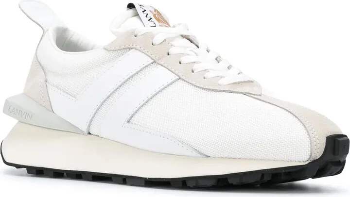 Panelled Low-Top Sneakers - Image 2