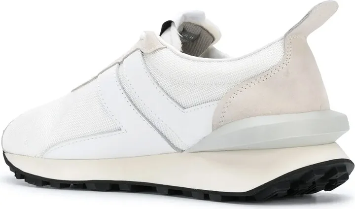 Panelled Low-Top Sneakers - Image 3