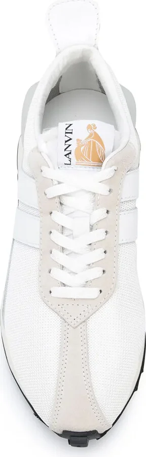 Panelled Low-Top Sneakers - Image 4