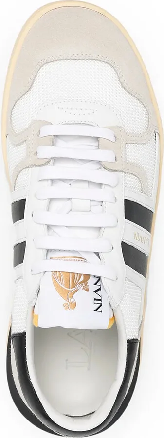 Panelled Low-Top Sneakers - Image 4