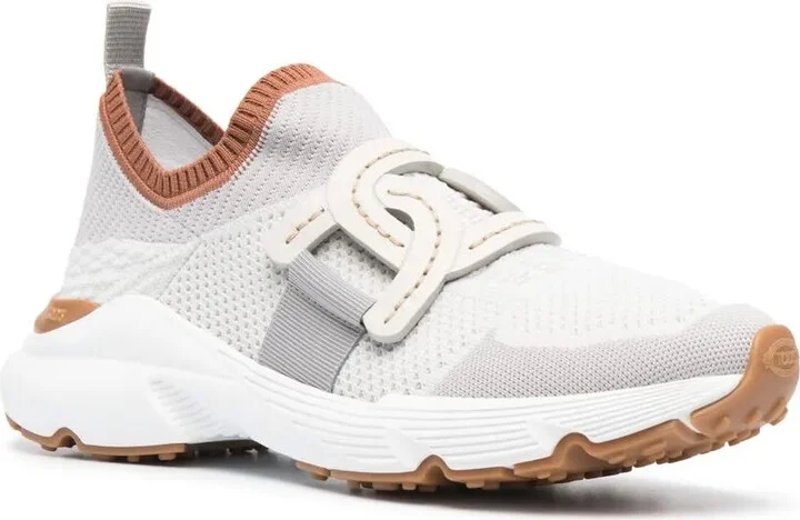 Panelled Low-Top Sneakers - Image 2