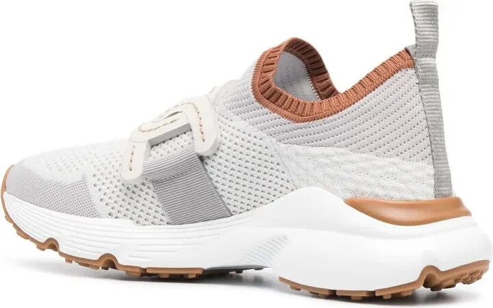 Panelled Low-Top Sneakers - Image 3