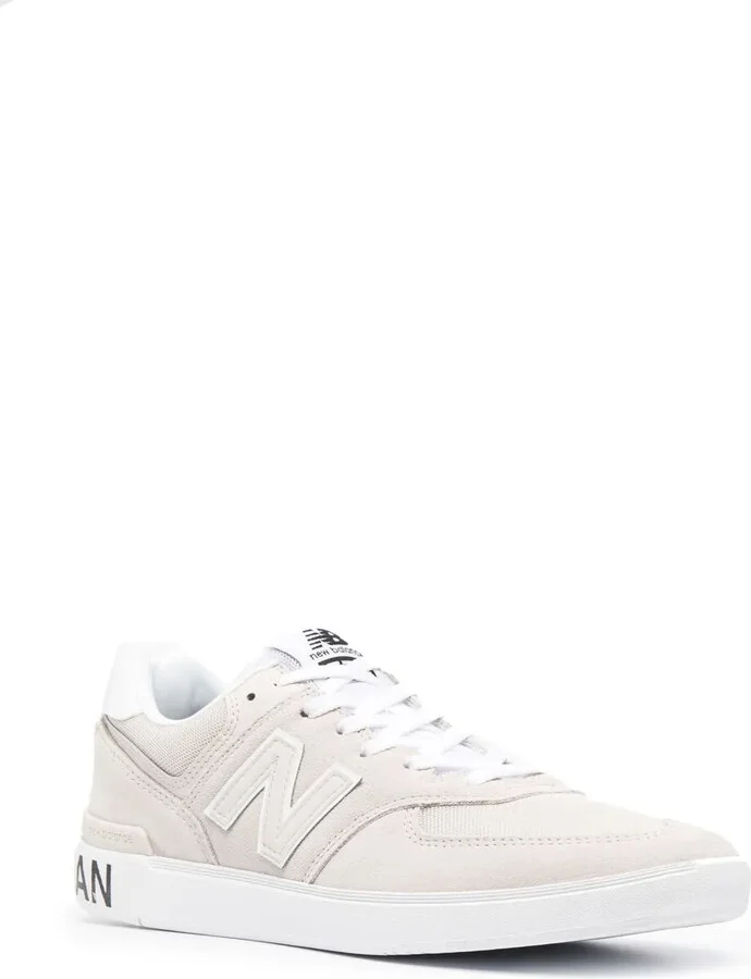 Panelled Low-Top Sneakers - Image 2