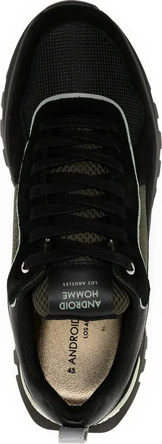 Panelled Low-Top Sneakers - Image 4