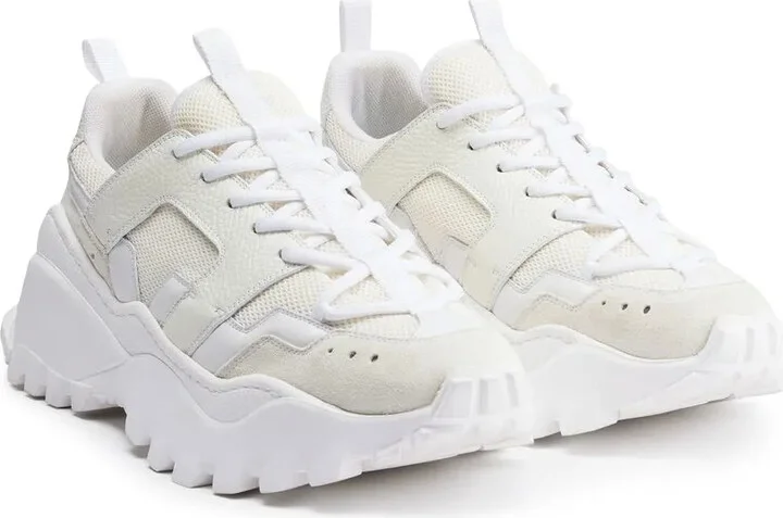 Panelled Low-Top Sneakers - Image 2