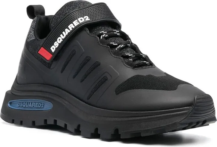 Panelled Low-Top Sneakers - Image 2