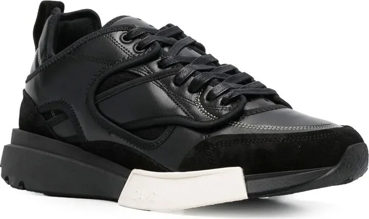Panelled Low-Top Sneakers - Image 2