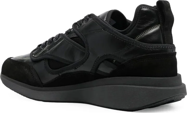 Panelled Low-Top Sneakers - Image 3