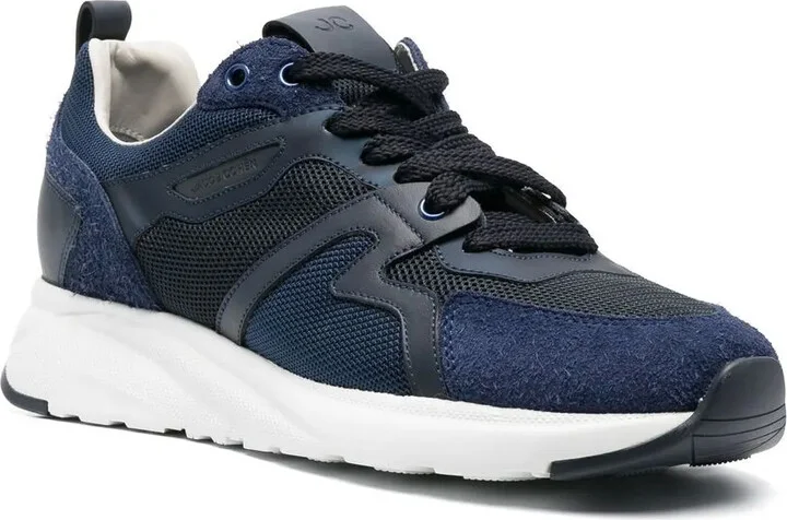 Panelled Low-Top Sneakers - Image 2