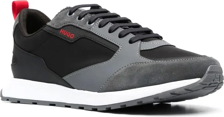 Panelled Low-Top Sneakers - Image 2