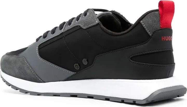Panelled Low-Top Sneakers - Image 3