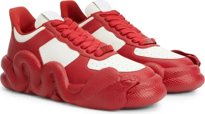Panelled Low-Top Sneakers - Image 2