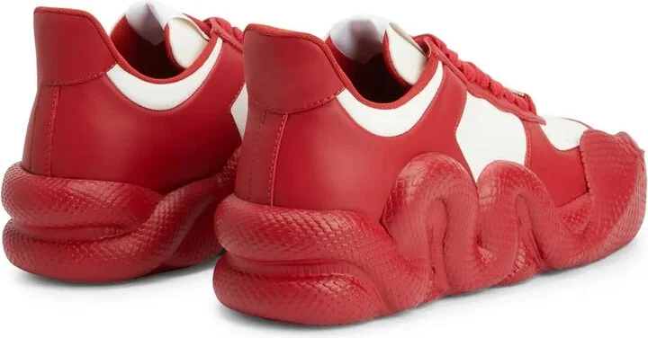 Panelled Low-Top Sneakers - Image 3