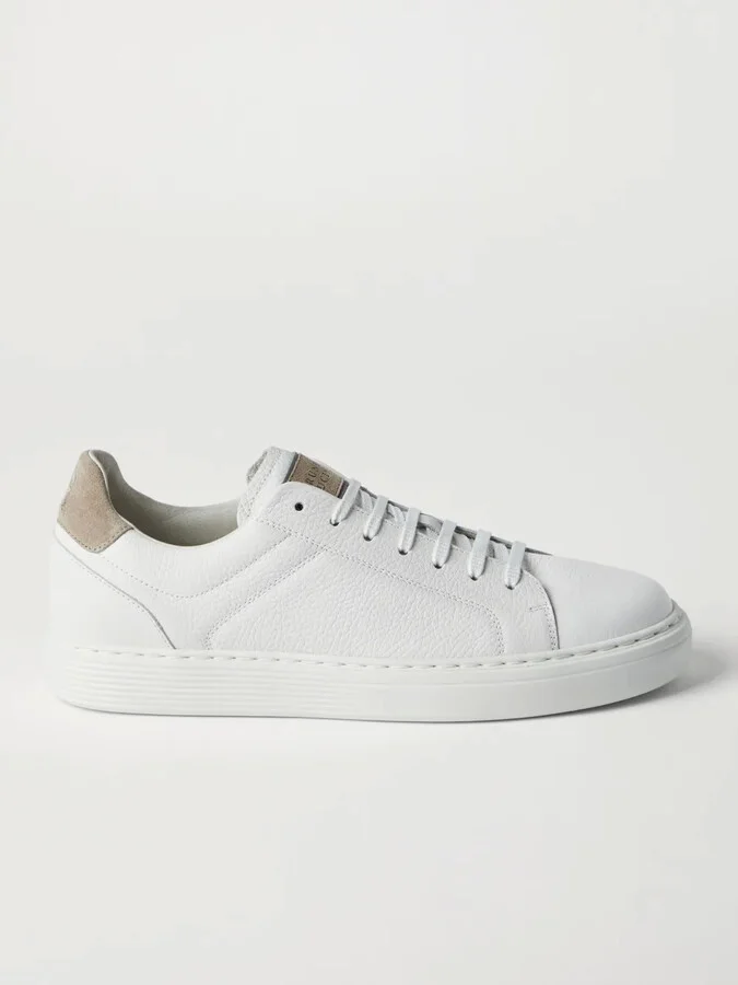 Panelled Low-Top Sneakers - Image 2