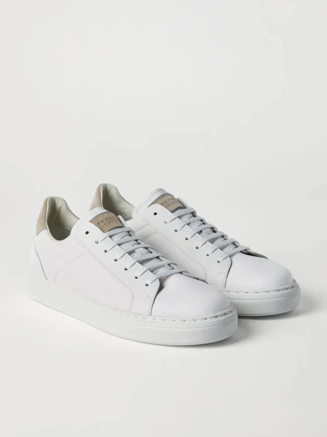 Panelled Low-Top Sneakers - Image 3