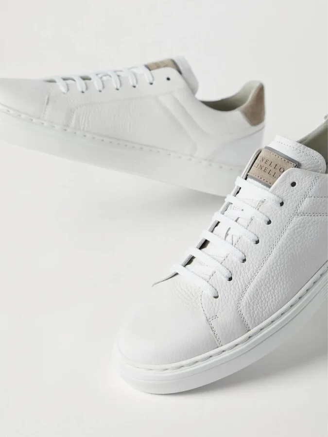 Panelled Low-Top Sneakers - Image 5