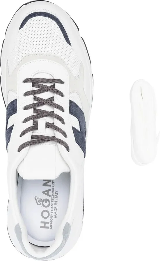 Panelled Low Top Sneakers - Image 4