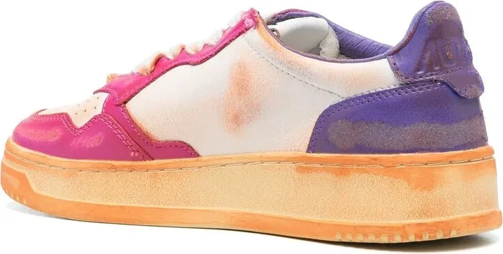 Panelled Low-Top Sneakers - Image 3
