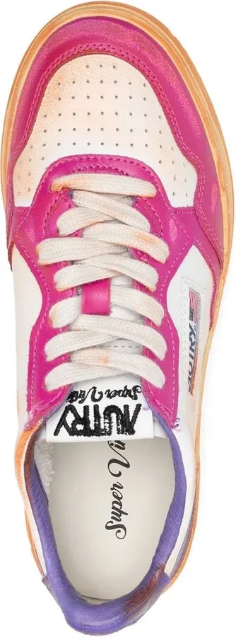 Panelled Low-Top Sneakers - Image 4