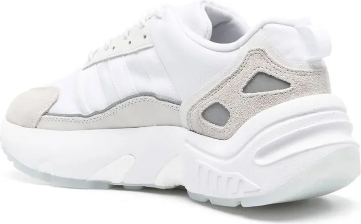 Panelled Low-Top Sneakers - Image 3