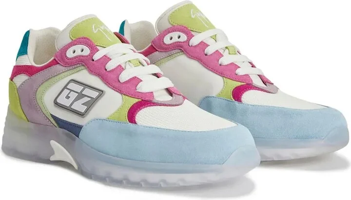 Panelled Low-Top Sneakers - Image 2