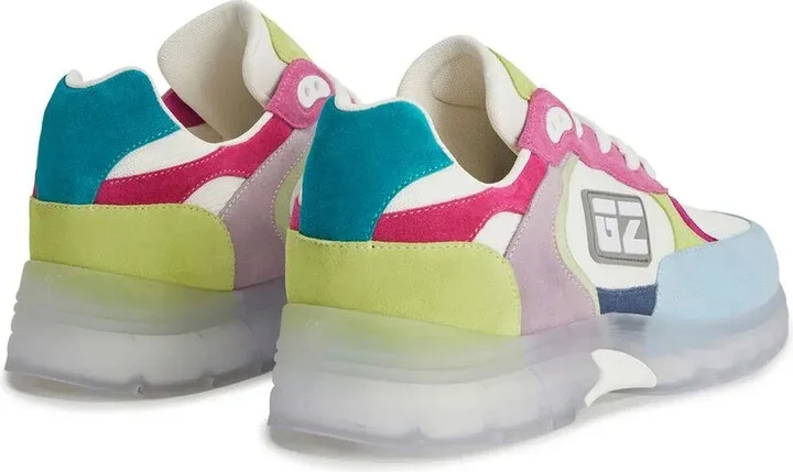 Panelled Low-Top Sneakers - Image 3