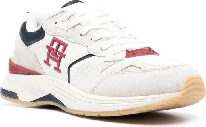 Panelled Low-Top Sneakers - Image 2