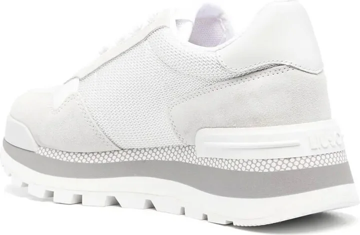 Panelled Low-Top Sneakers - Image 3