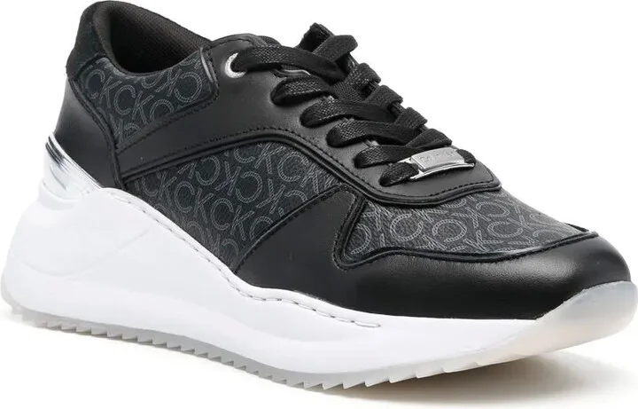 Panelled Low-Top Sneakers - Image 2