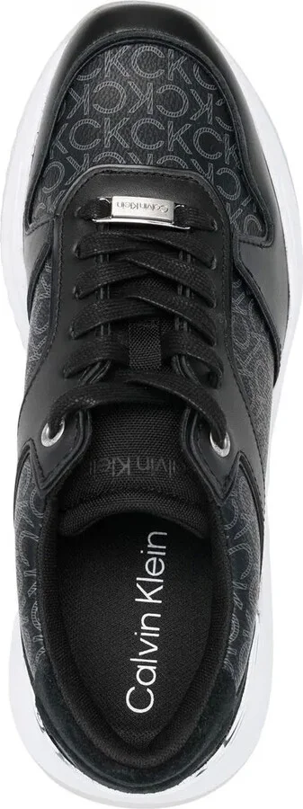 Panelled Low-Top Sneakers - Image 4