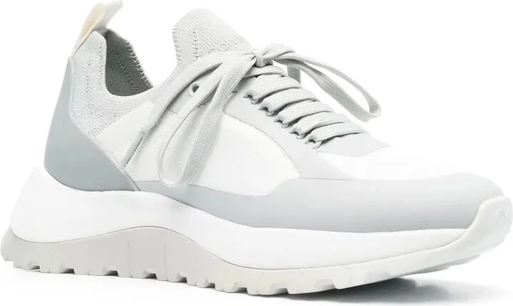 Panelled Low-Top Sneakers - Image 2